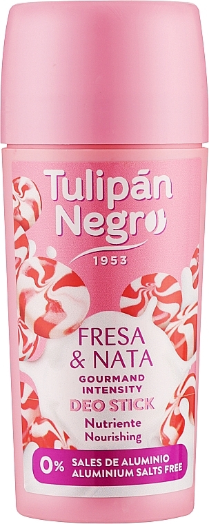 Dezodorant w sztyfcie Krem truskawkowy - Tulipan Negro Deo Stick — Zdjęcie N3