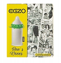 Prezerwatywy z wypustkami - Egzo Bee's Knees — Zdjęcie N2