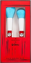 PRZECENA! Zestaw pędzli do makijażu - I Heart Revolution Dr. Deuss Face Brush Duo * — Zdjęcie N2