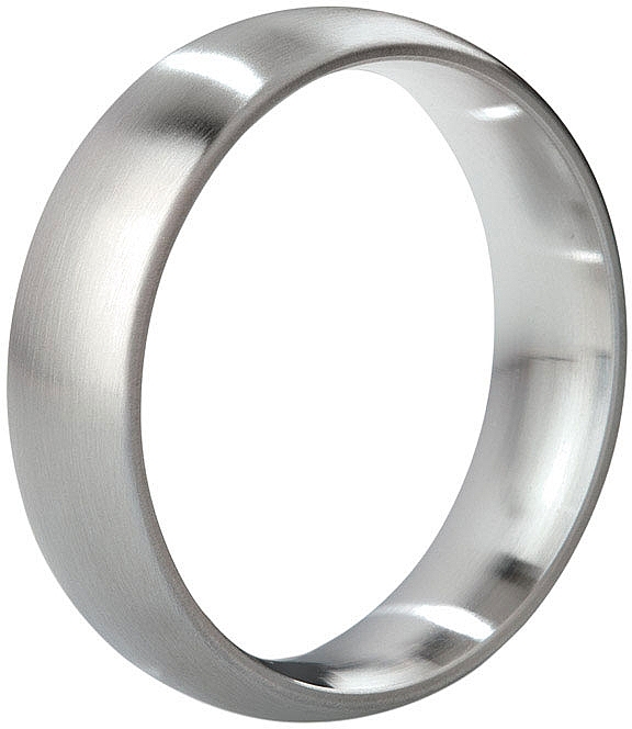 Pierścień erekcyjny 51 mm, matowy - Mystim Earl Strainless Steel Cock Ring  — Zdjęcie N2