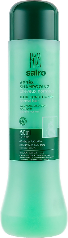Odżywka do włosów normalnych - Sairo Hair Conditioner Normal Hair — Zdjęcie N1