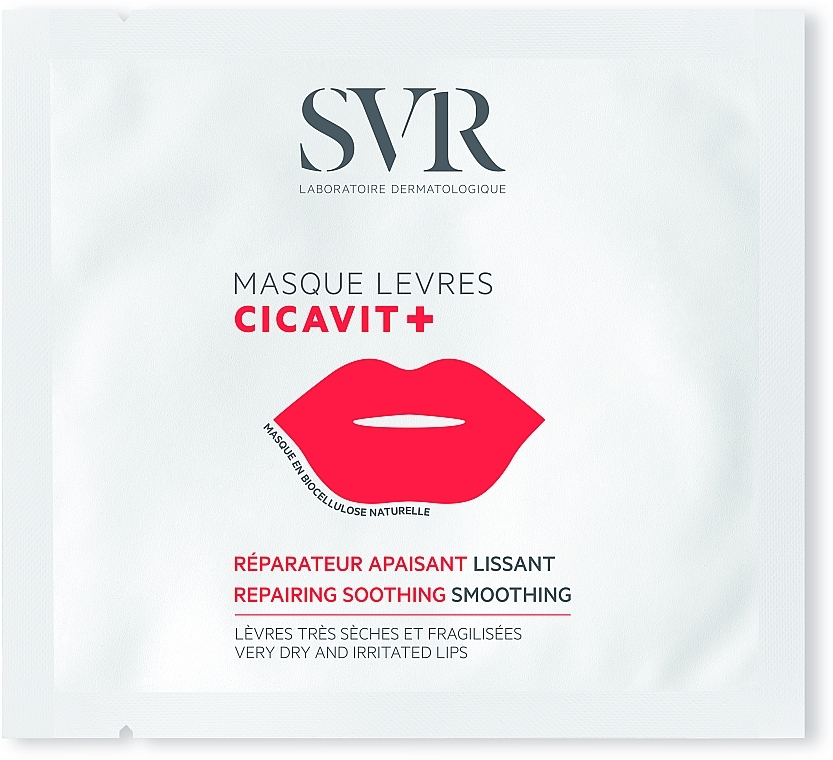 Rewitalizująca, łagodząca i wygładzająca maska do ust - SVR Cicavit+ Repairing Soothing Smoothing Lip Mask — Zdjęcie N1