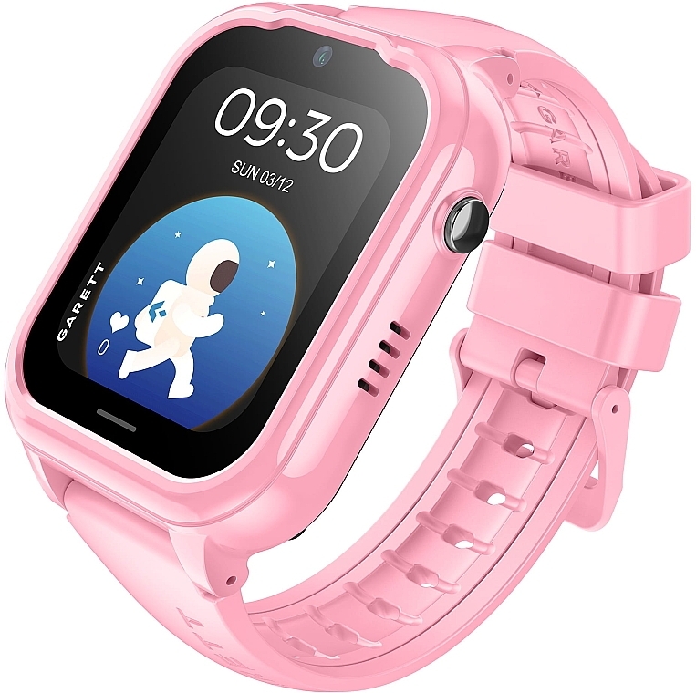 Inteligentny zegarek dziecięcy, różowy - Garett Smartwatch Kids Essa 4G GO — Zdjęcie N1