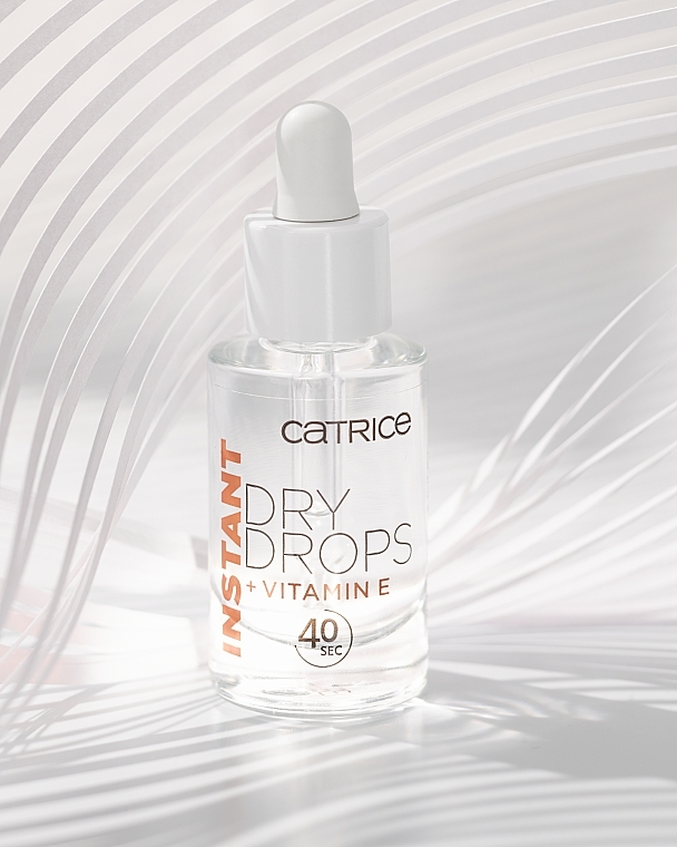 Wysuszacz do paznokci w kroplach - Catrice Instant Dry Drops + Vitamin E — Zdjęcie N4