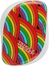 Kompaktowa szczotka do włosów - Tangle Teezer Compact Styler Rainbow Galore — Zdjęcie N2