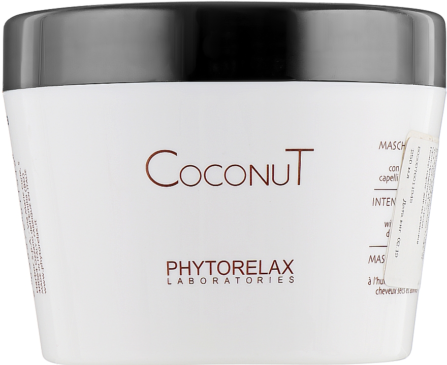 Maska do włosów - Phytorelax Laboratories Coconut Intensive Nourishing Mask