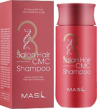Szampon z aminokwasami - Masil 3 Salon Hair CMC Shampoo — Zdjęcie N2