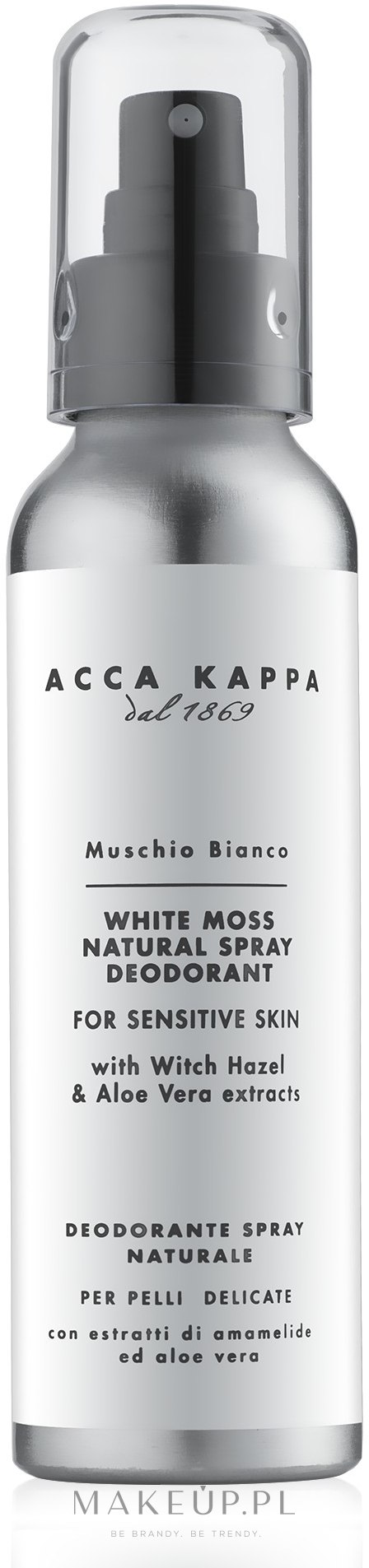 Acca Kappa White Moss - Dezodorant — Zdjęcie 125 ml
