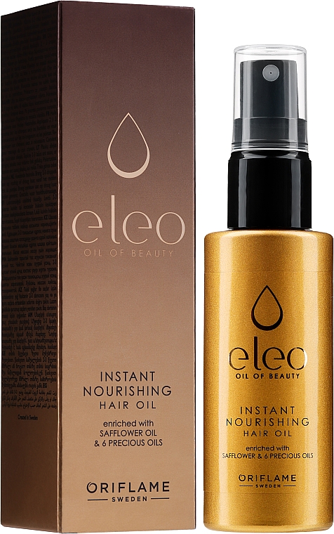 Odżywczy olejek do włosów - Oriflame Eleo Instant Hair Oil — Zdjęcie N2