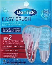 Kup Szczoteczki międzyzębowe, 0,5 mm, 6 szt. - DenTek Easy Brush 