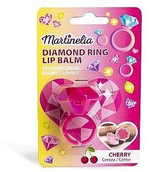 Balsam do ust, wiśnia - Martinelia Diamond Ring Lip Balm — Zdjęcie N1