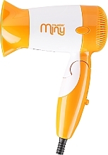 Suszarka podróżna, pomarańczowa - Muster Muster Travel Hair Dryer Miny 1200W — Zdjęcie N1