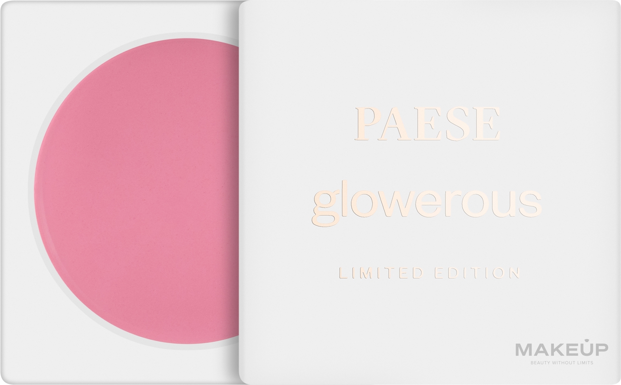 Kremowy róż do policzków - Paese Glowerous Limited Edition — Zdjęcie Milk Rose