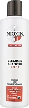 Kup Oczyszczający szampon do włosów farbowanych włosów z postępującym przerzedzaniem się - Nioxin Cleanser Shampoo Step 1