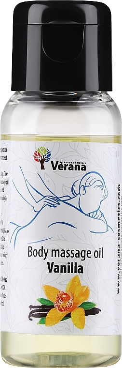 Olejek do masażu ciała Vanilla - Verana Body Massage Oil — Zdjęcie N1