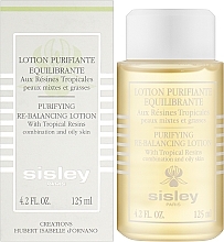 Oczyszczający balsam do twarzy - Sisley Purifying Re-Balancing Lotion With Tropical Resins — Zdjęcie N2