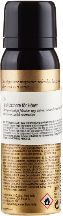 Orzeźwiająca mgiełka do włosów Lazurowe wybrzeże - Oribe Signature Cote d`Azur Hair Refresher — Zdjęcie N2