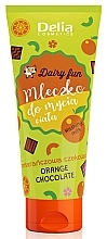 Kup Mleczko pod prysznic Pomarańcza i czekolada - Delia Dairy Fun Orange Chocolate