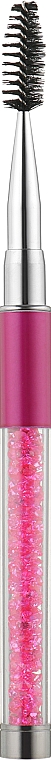 Pędzelek do brwi i rzęs w kolorze malinowym - King Rose — Zdjęcie N1