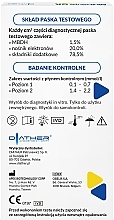 Paski testowe do określania poziomu ketonów - Diather Diagnostics & Therapy MultiSure GK Ketone — Zdjęcie N3