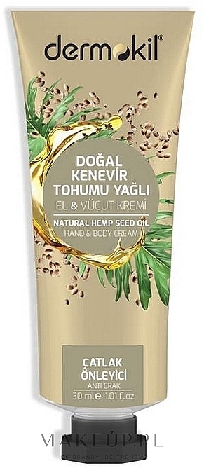 PREZENT! Krem do rąk i ciała z olejem z nasion konopi - Dermokil Body Hand Cream — Zdjęcie N1