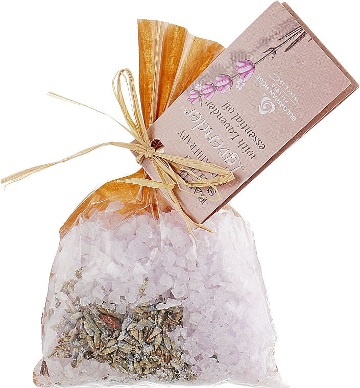 Sól do kąpieli Lawenda - Bulgarian Rose Aromatherapy Lavender Bath Salts  — Zdjęcie N1