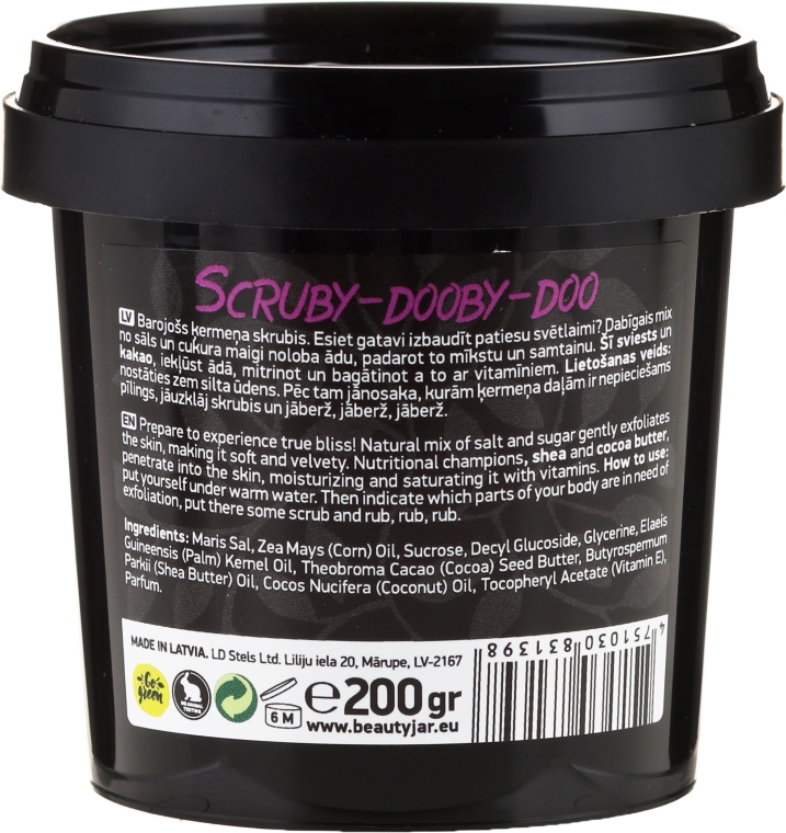 Odżywczy peeling do ciała - Beauty Jar Scruby-Dooby-Doo Nourishing Body Scrub — Zdjęcie N2