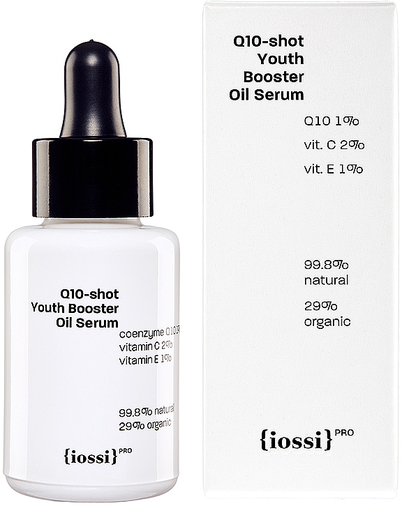 Serum do twarzy z koenzymem Q10 - Iossi Q10-Shot Youth Booster Oil Serum — Zdjęcie N2