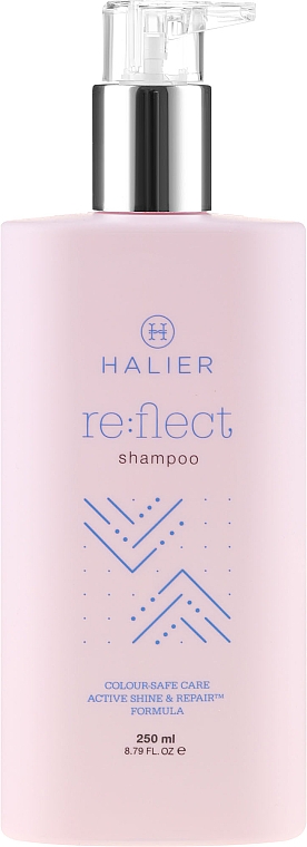 Szampon chroniący kolor włosów farbowanych - Halier Re:flect Shampoo — Zdjęcie N2