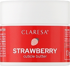 Truskawkowy olejek do skórek - Claresa Strawberry Cuticle Butter — Zdjęcie N2