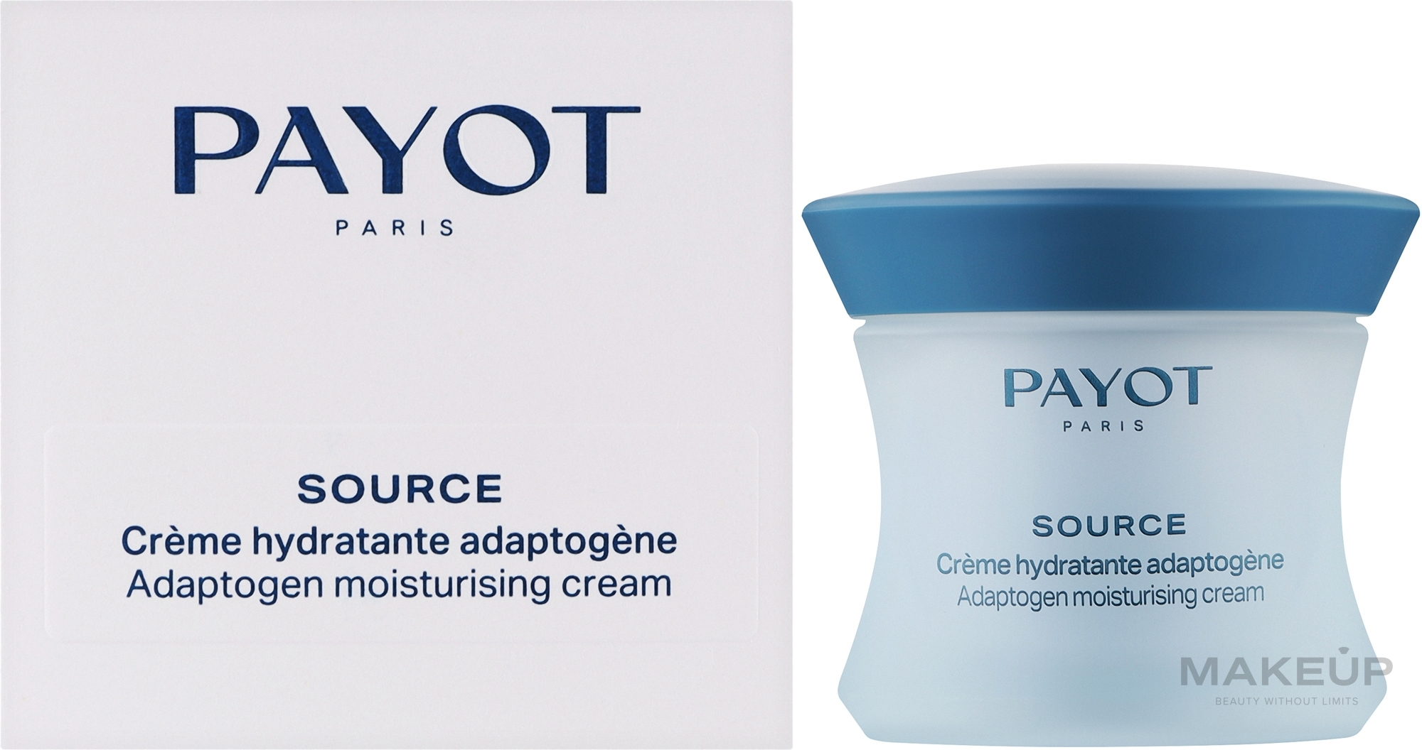 Nawilżający krem do twarzy - Payot Source Adaptogen Moisturiser Cream — Zdjęcie 50 ml