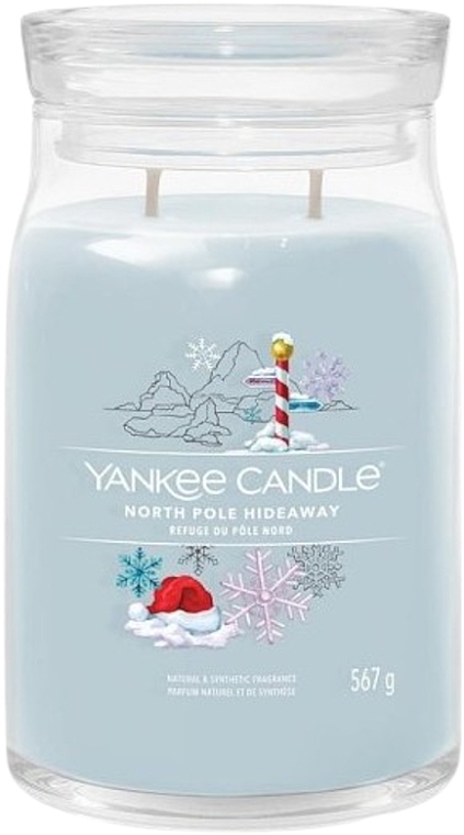 Świeca zapachowa w słoiku North Pole Hideaway, 2 knoty - Yankee Candle Singnature — Zdjęcie N2