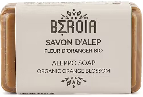 Mydło z kwiatem pomarańczy - Beroia Aleppo Soap With Orange Blossom — Zdjęcie N1