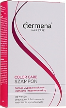 Kup Szampon hamujący wypadanie, wzmacniający i regenerujący do włosów farbowanych - Dermena Hair Care Color Care Shampoo