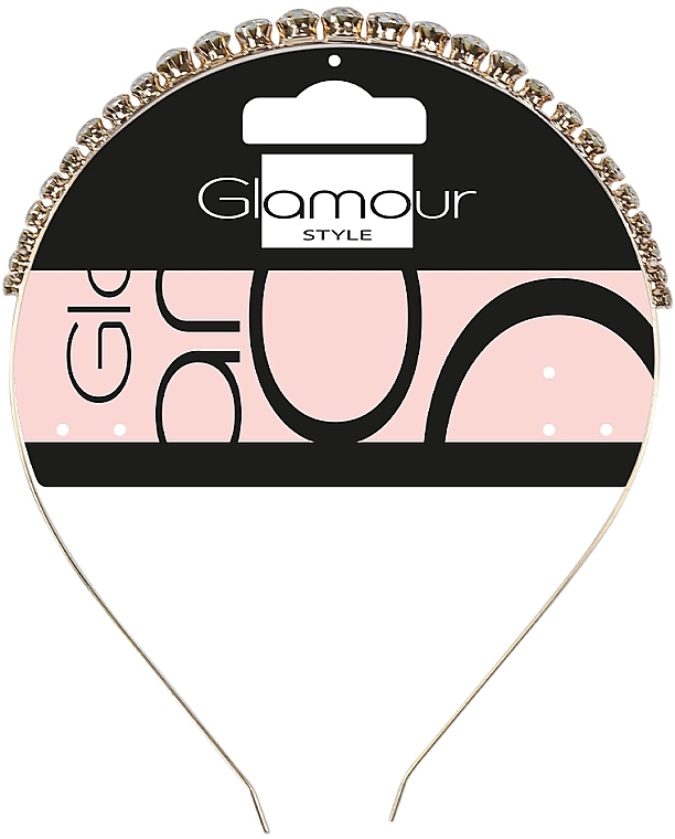 Kryształowa opaska do włosów, 417194 - Glamour — Zdjęcie N1