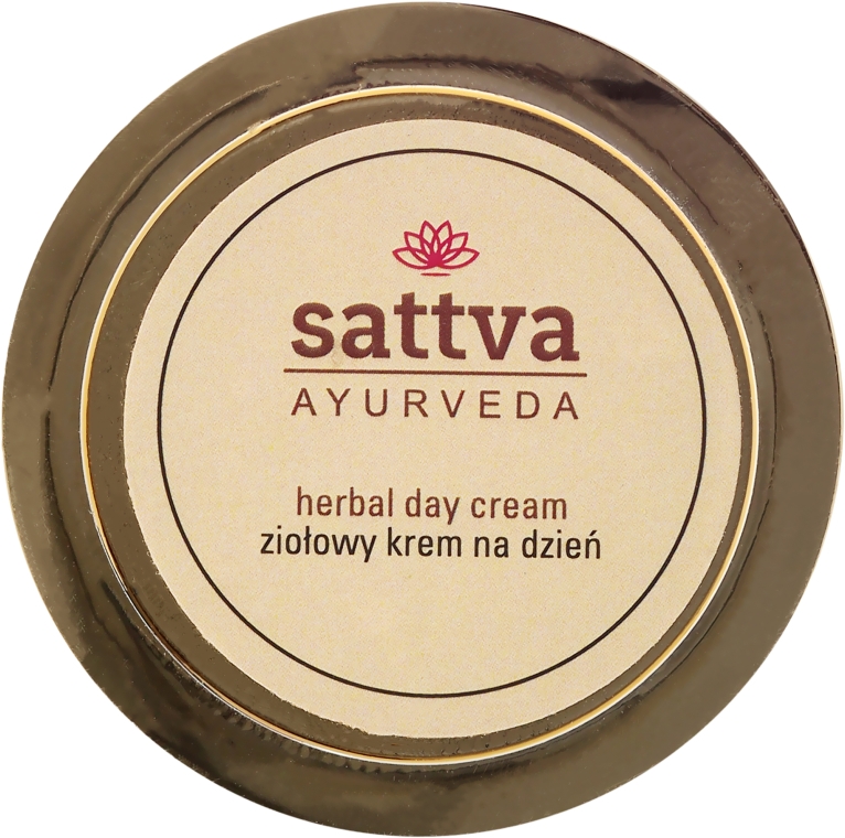 Ziołowy krem na dzień - Sattva Ayurveda — Zdjęcie N1