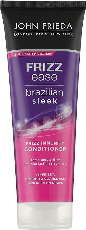 Odżywka prostująca włosy - John Frieda Frizz Ease Brazilian Sleek Conditioner