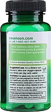Suplement diety w kapsułkach Inozyna, 500 mg - Swanson Inosine 500 mg — Zdjęcie N2