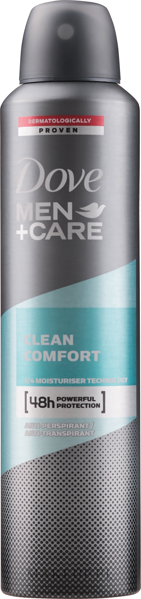 Antyperspirant-dezodorant w sprayu dla mężczyzn - Dove Men+ Care Clean Comfort Deodorant Spray — Zdjęcie 250 ml
