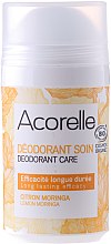 Kup Organiczny dezodorant w kulce Cytryna i moringa - Acorelle Lemon Moringa Deodorant Care