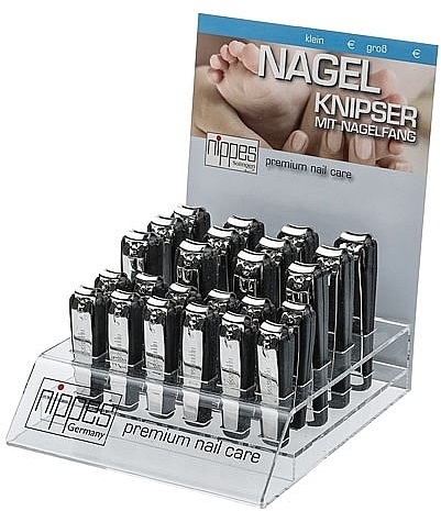 Obcinacz do paznokci, 24 szt. - Nippes Solingen Premium Nail Care N558 Display — Zdjęcie N1