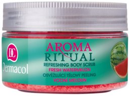 Kup Orzeźwiający scrub do ciała Świeży arbuz - Dermacol Aroma Ritual Body Scrub Fresh Watermelon