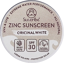 Kup Naturalny cynkowy filtr przeciwsłoneczny, SPF 30 - Suntribe Zinc Sunscreen Original White