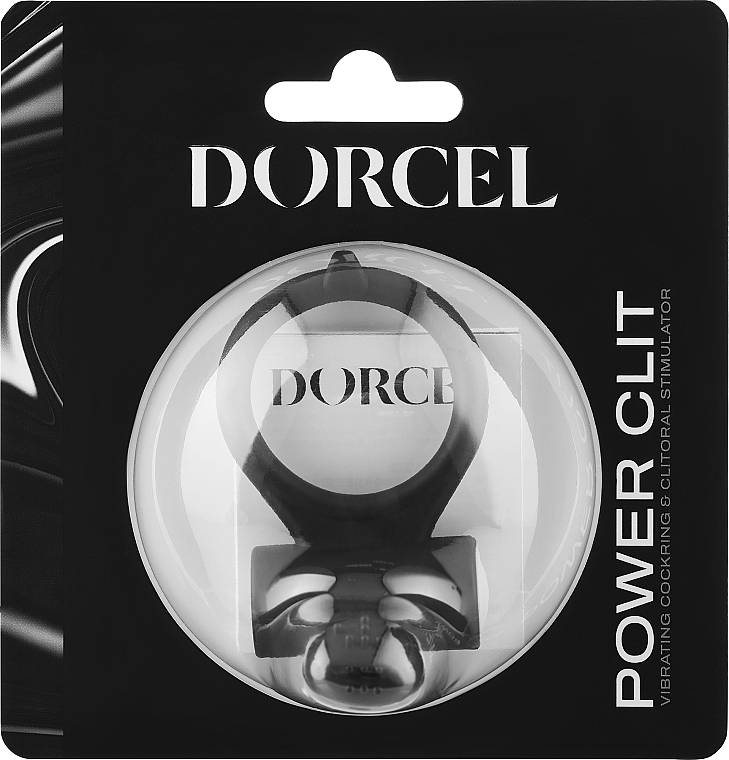 Pierścień erekcyjny - Marc Dorcel Power Clit Black