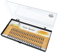 Sztuczne rzęsy, C, 9 mm - Clavier Nesura Eyelash — Zdjęcie N2