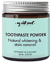 Naturalny proszek do wybielania zębów z organicznym węglem aktywnym - My White Secret Toothpaste Powder Natural Whitening & Stain Removal — Zdjęcie N2