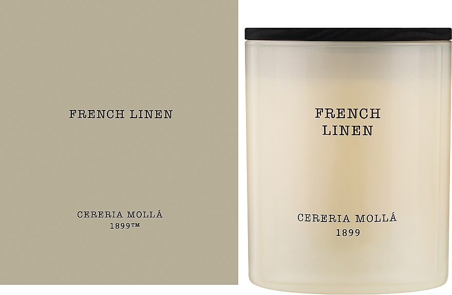 Cereria Molla French Linen - Świeca zapachowa — Zdjęcie N2