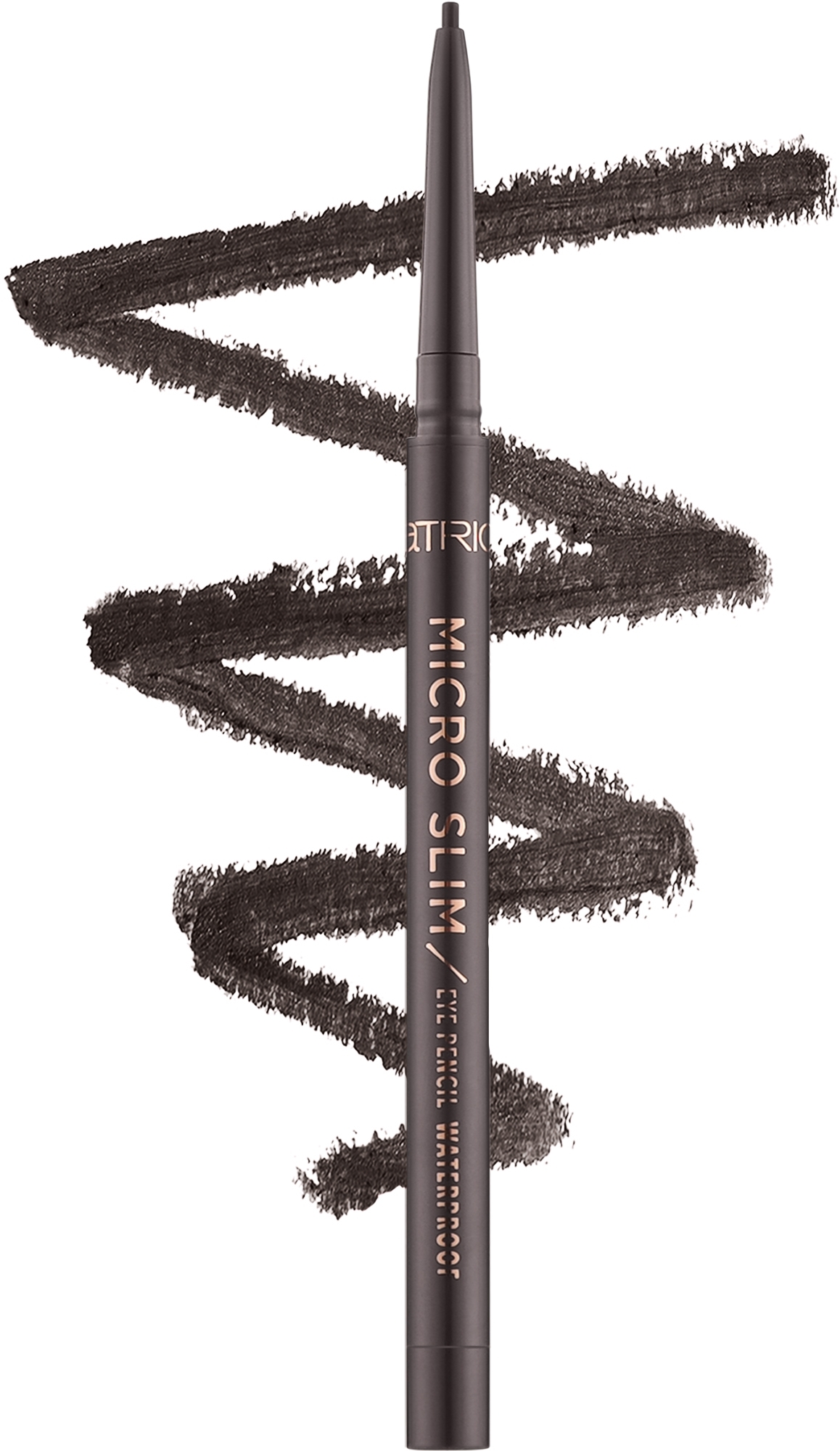 Wodoodporna kredka do oczu - Catrice Micro Slim Eye Pencil Waterproof — Zdjęcie 020 - Grey Definition