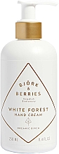 Kup Bjork & Berries White Forest - Krem do rąk (z dozownikiem)