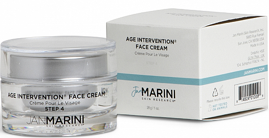 Wzbogacony krem przeciwstarzeniowy z fitoestrogenami do twarzy - Jan Marini Age Intervention Face Cream — Zdjęcie N1